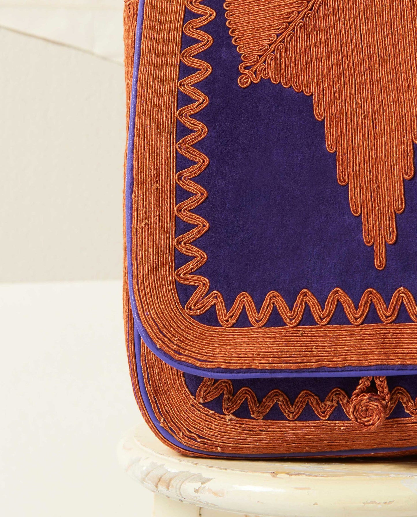 Besace en velours Hector