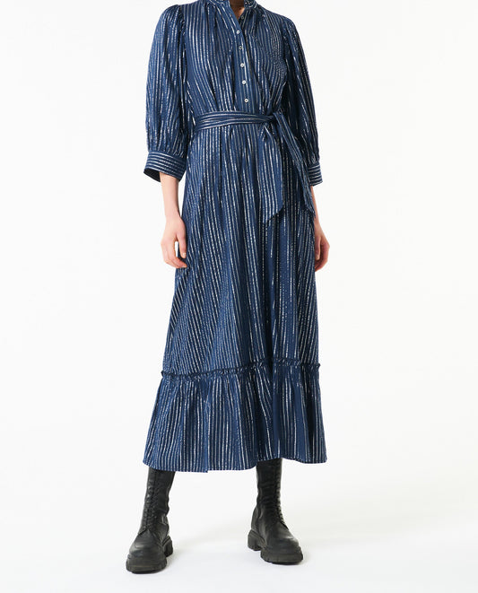 Robe longue rayée Meela