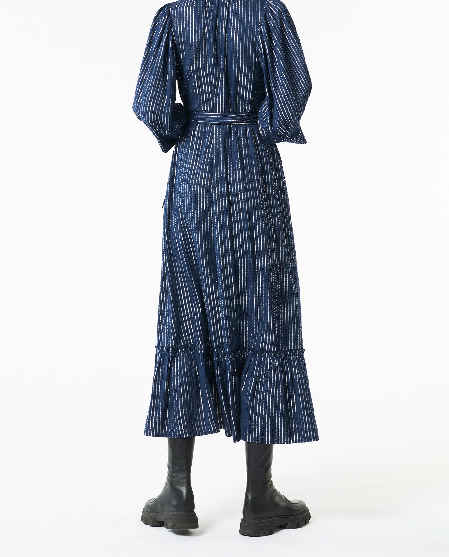 Robe longue rayée Meela