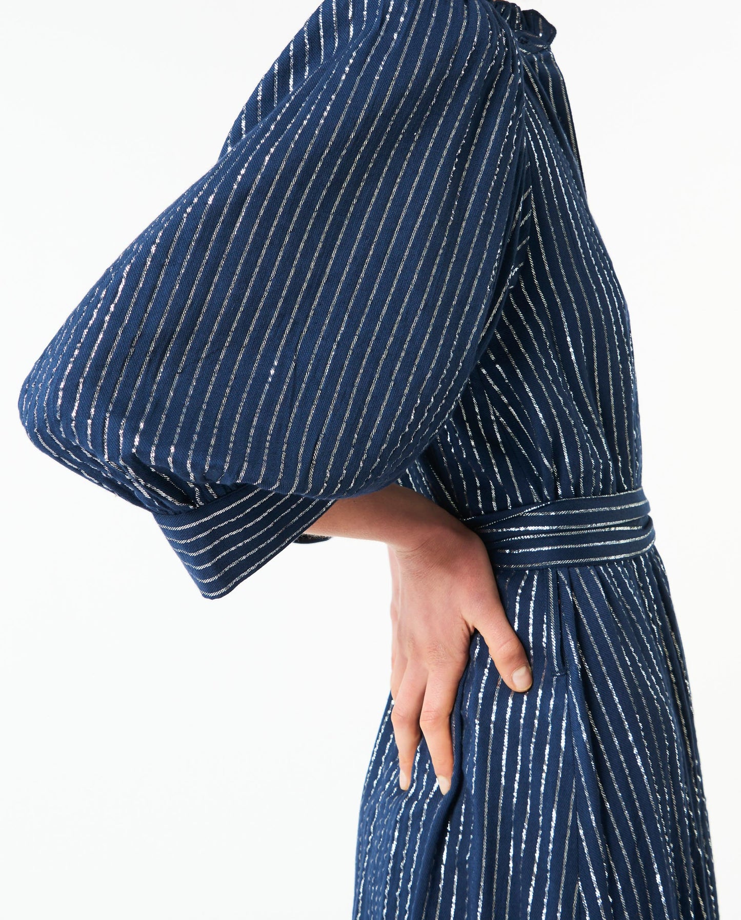 Robe longue rayée Meela