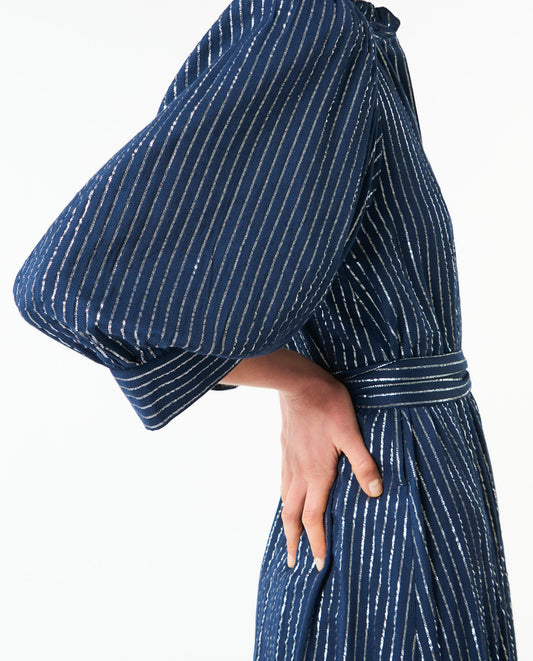 Robe longue rayée Meela