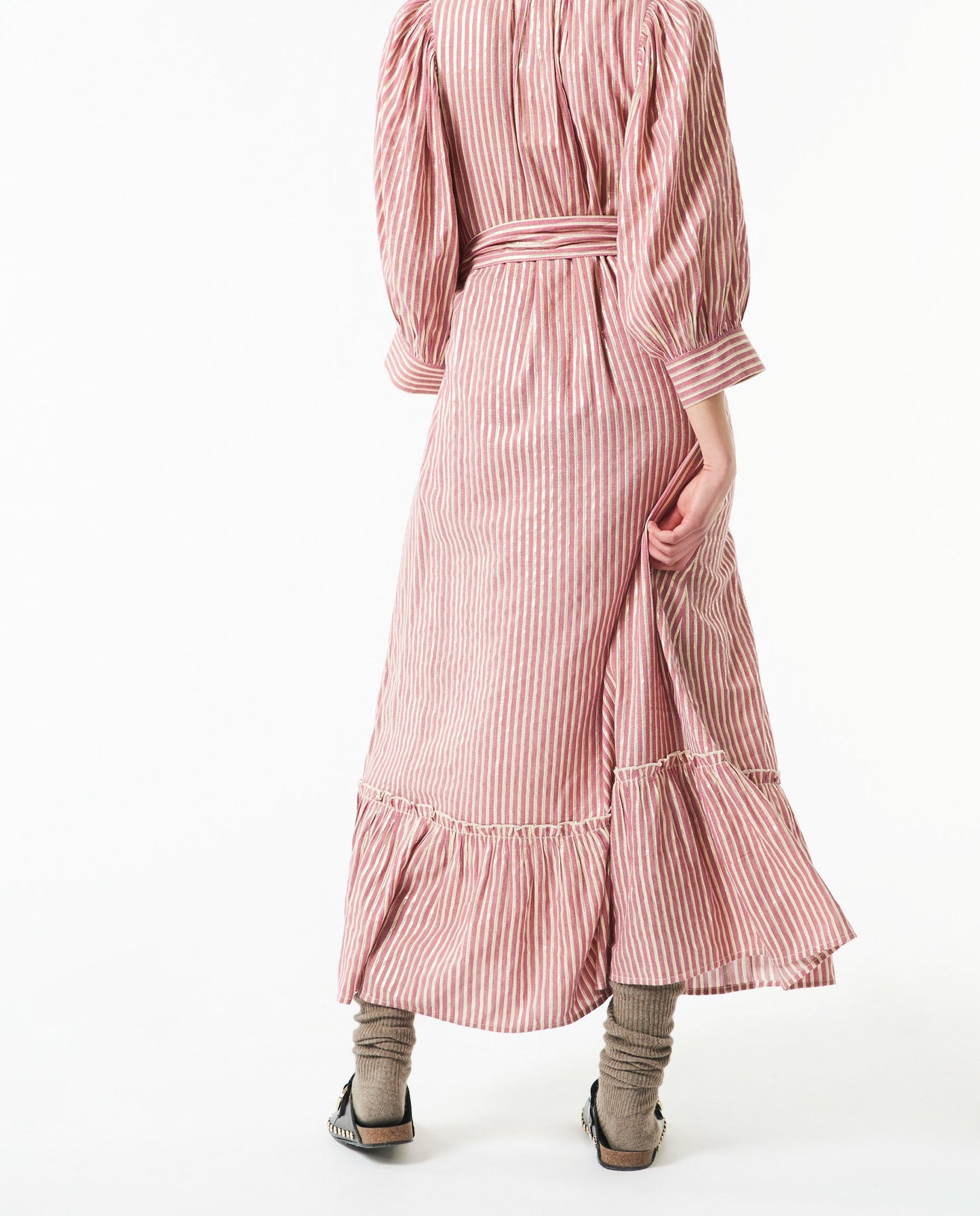 Robe longue rayée Meela