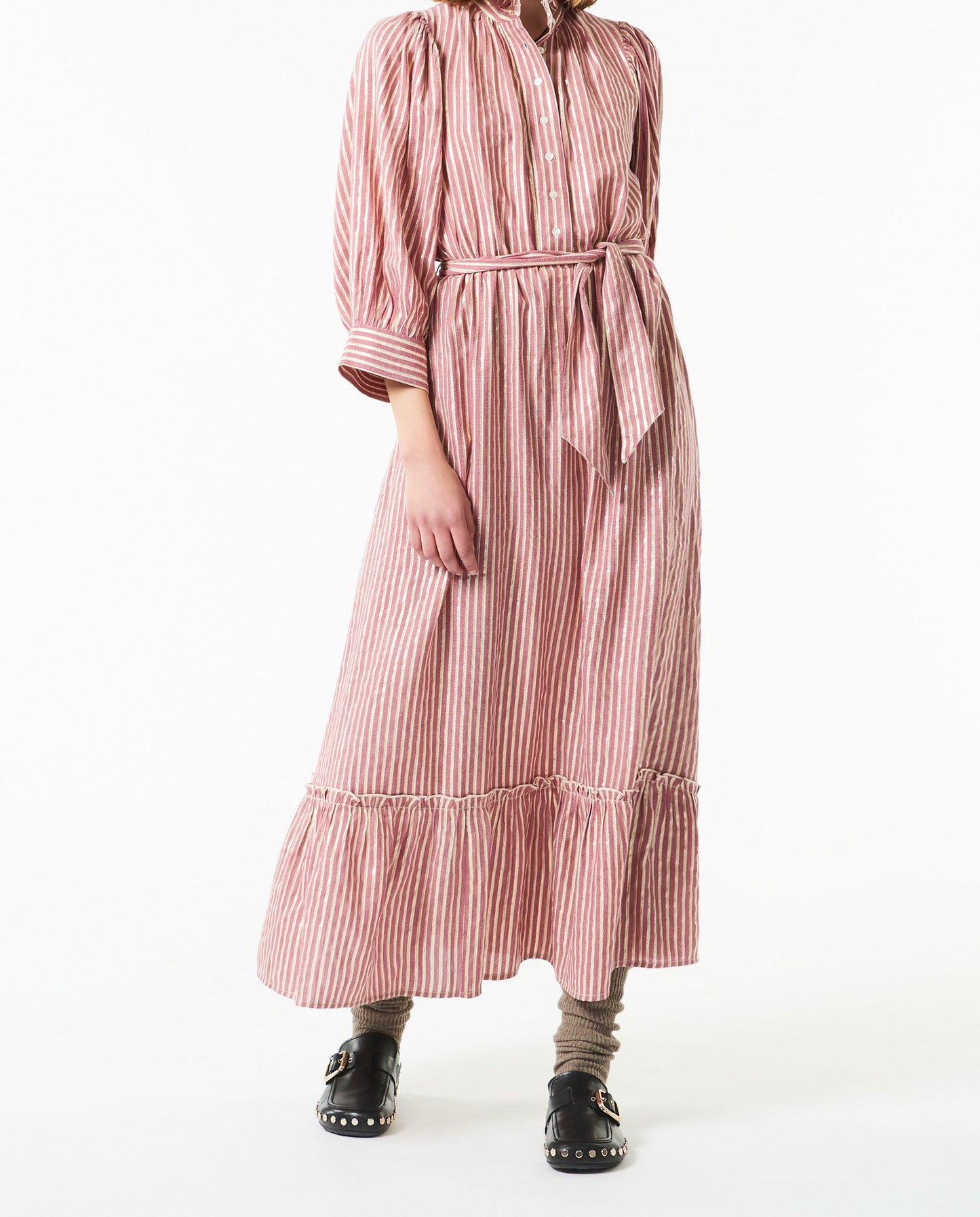 Robe longue rayée Meela