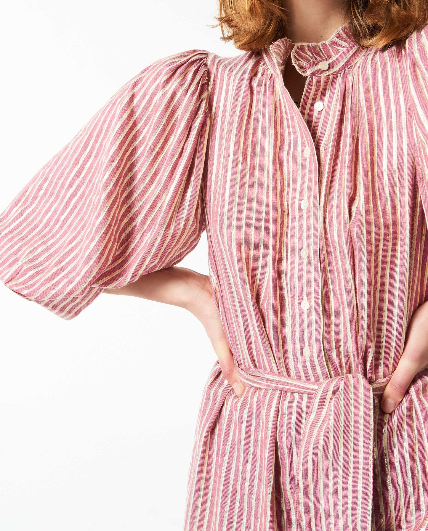 Robe longue rayée Meela