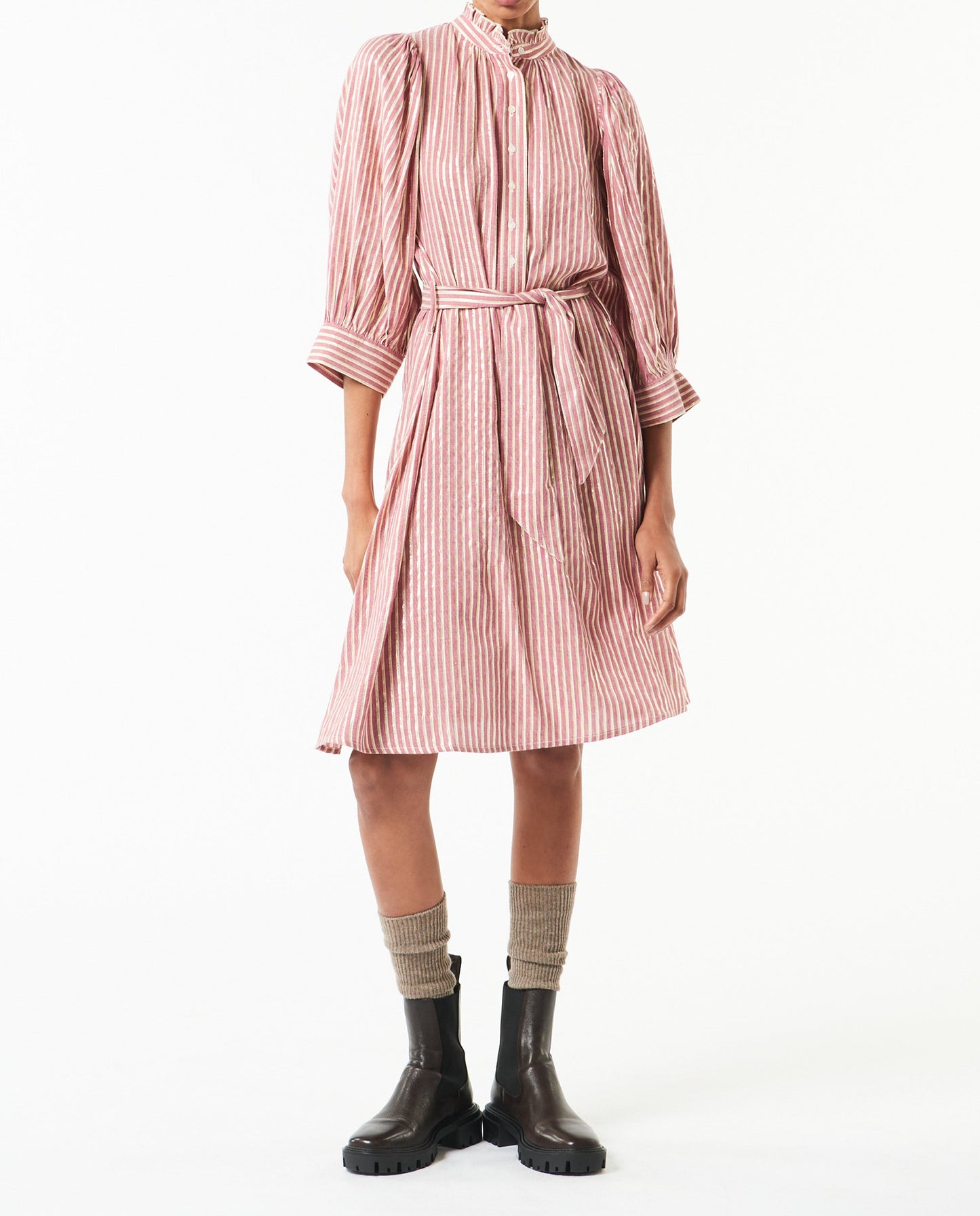 Meela striped dress