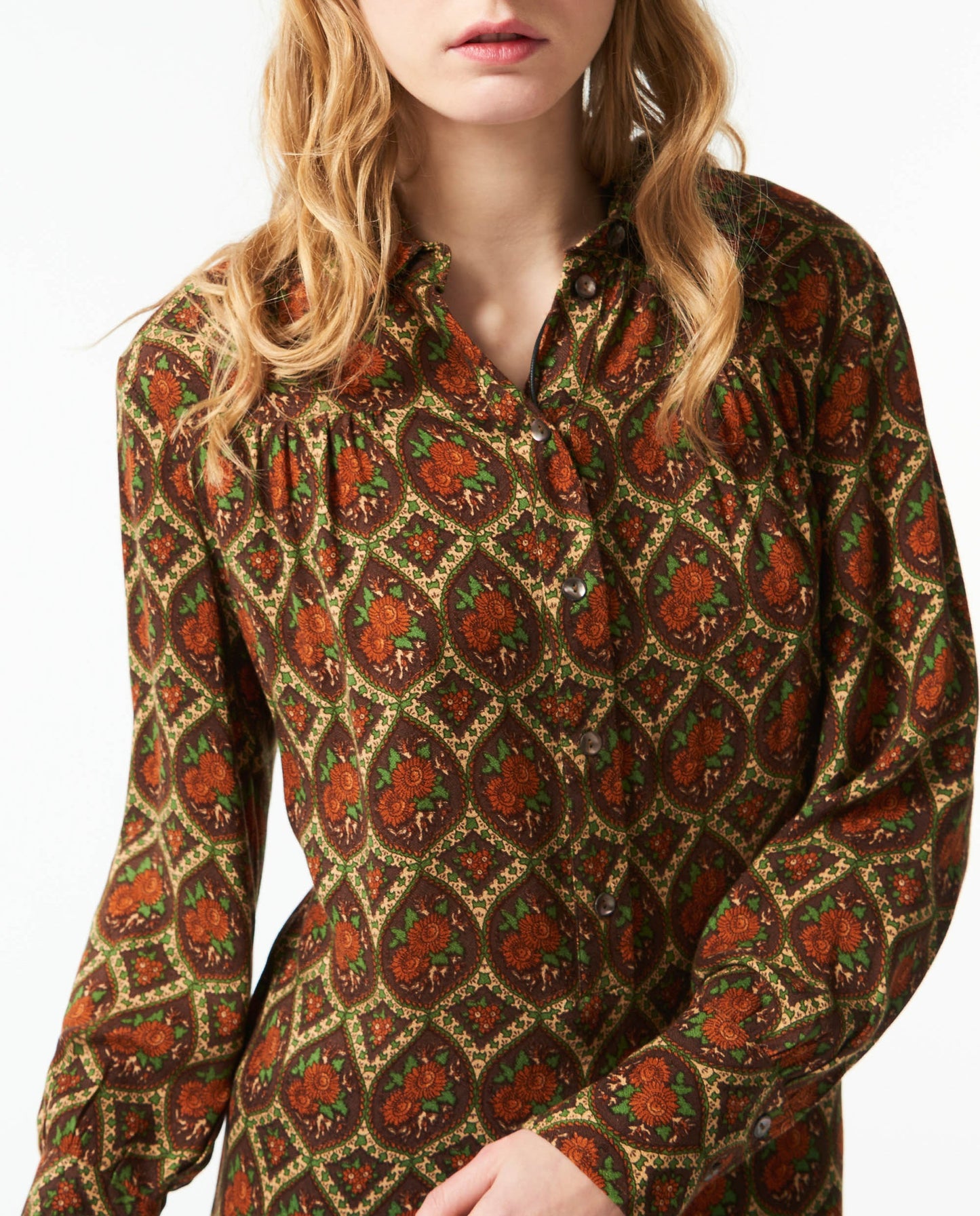 Robe imprimée Monique