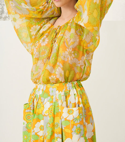 Blouse transparente Lorette