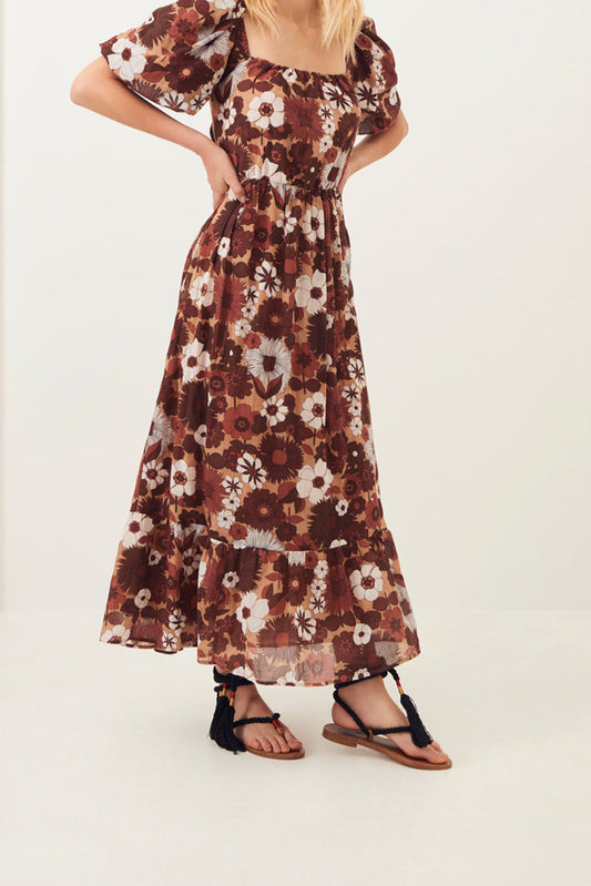 Robe longue dos nu Lorette