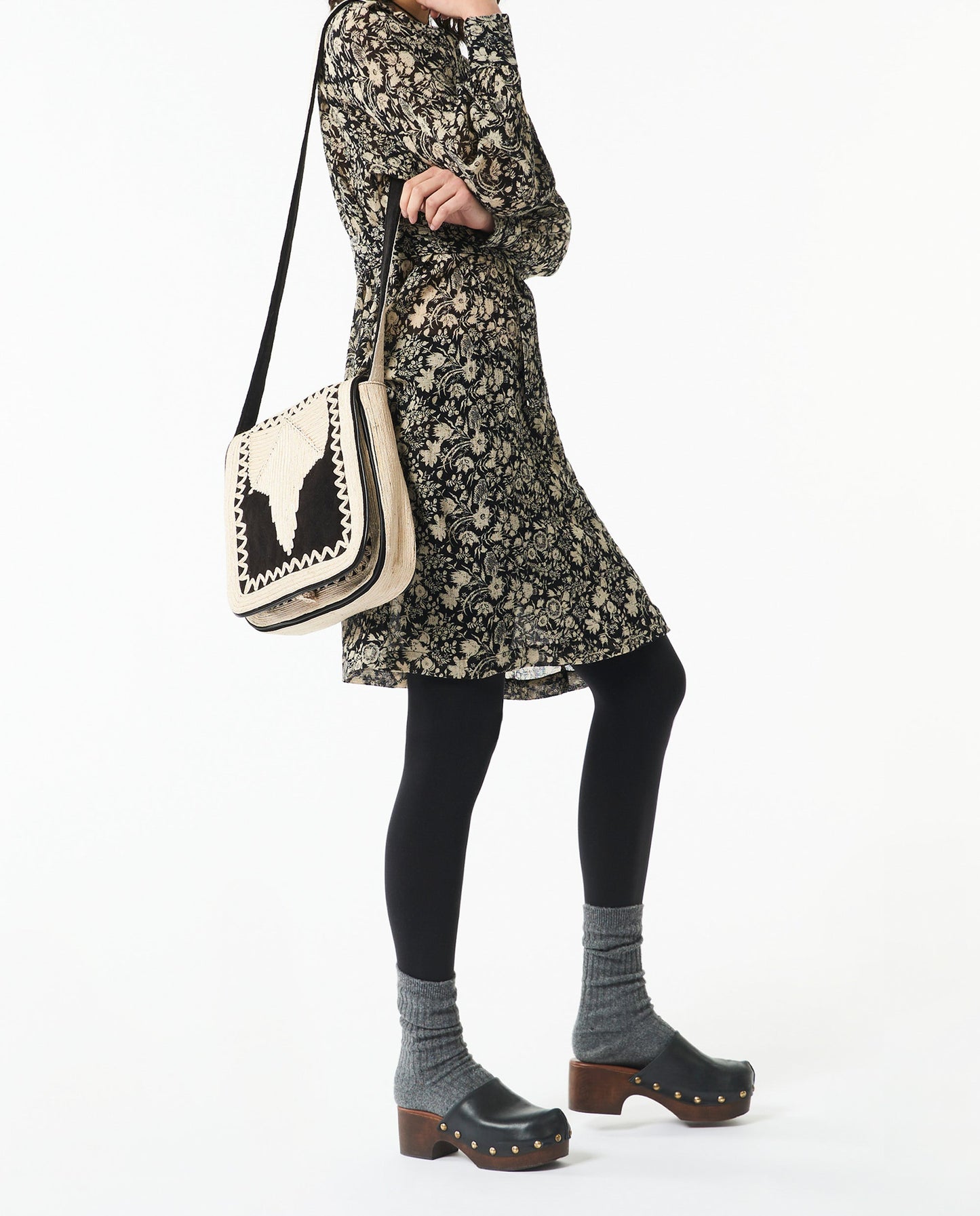 Besace en velours Hector