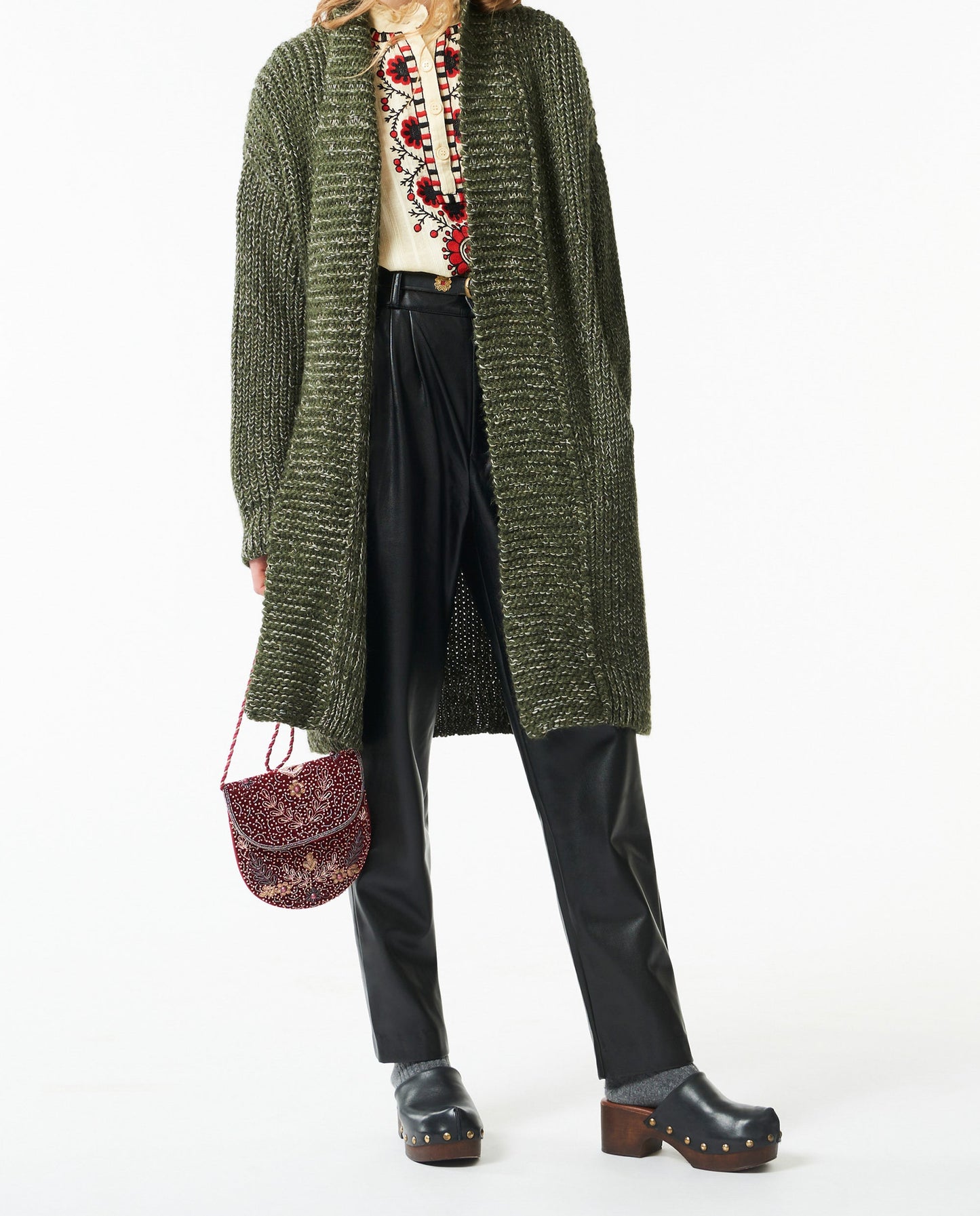 Gilet long alpaga Harry