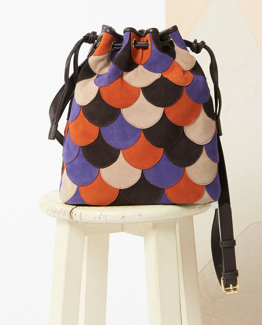 bolso bombonera Pagayo patchwork