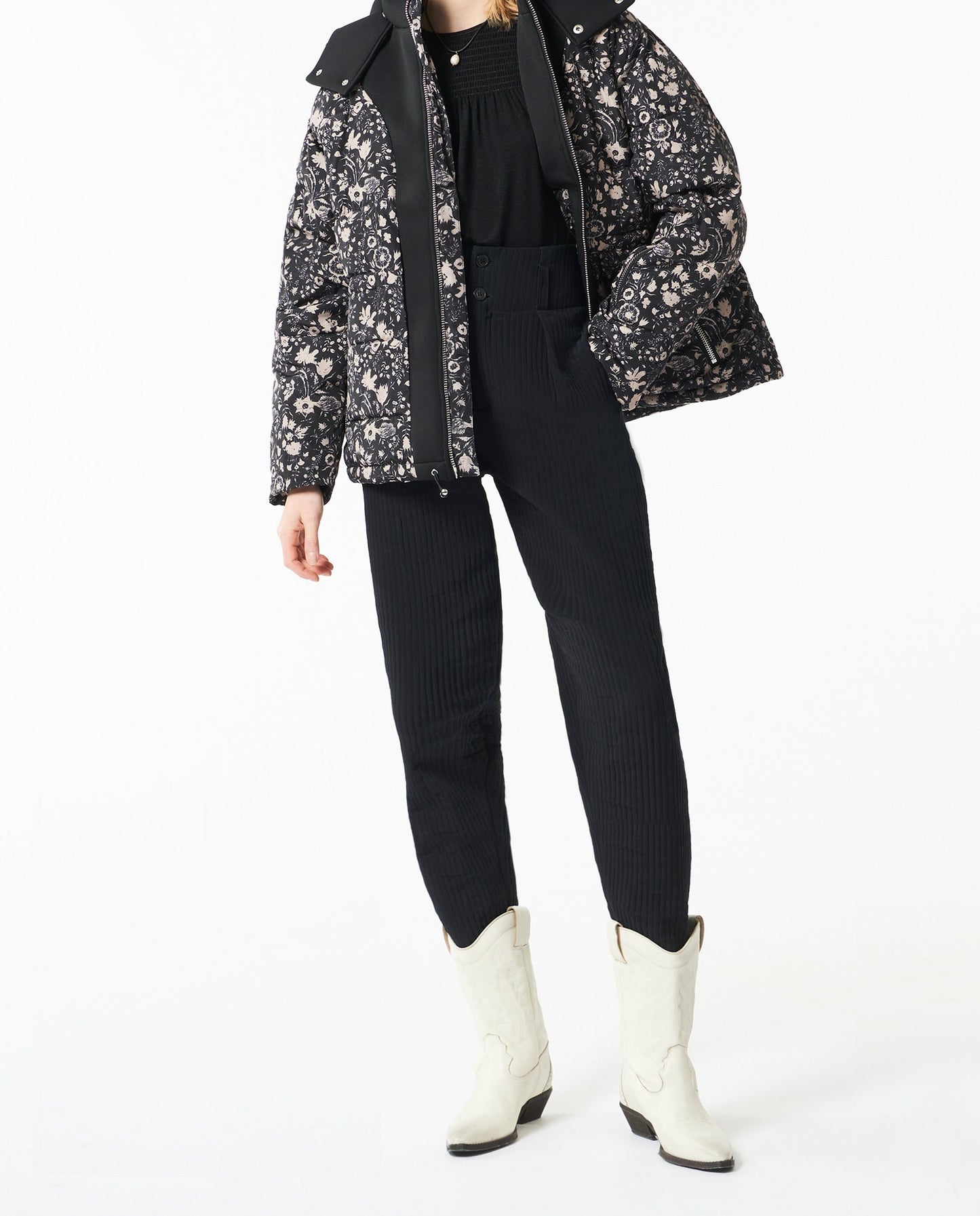 Doudoune imprimée Tonio