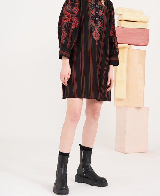 Cami Embroidered Short Dress