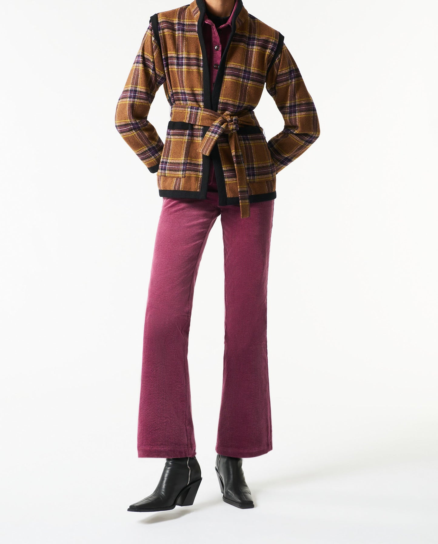 Veste ceinturée Haro