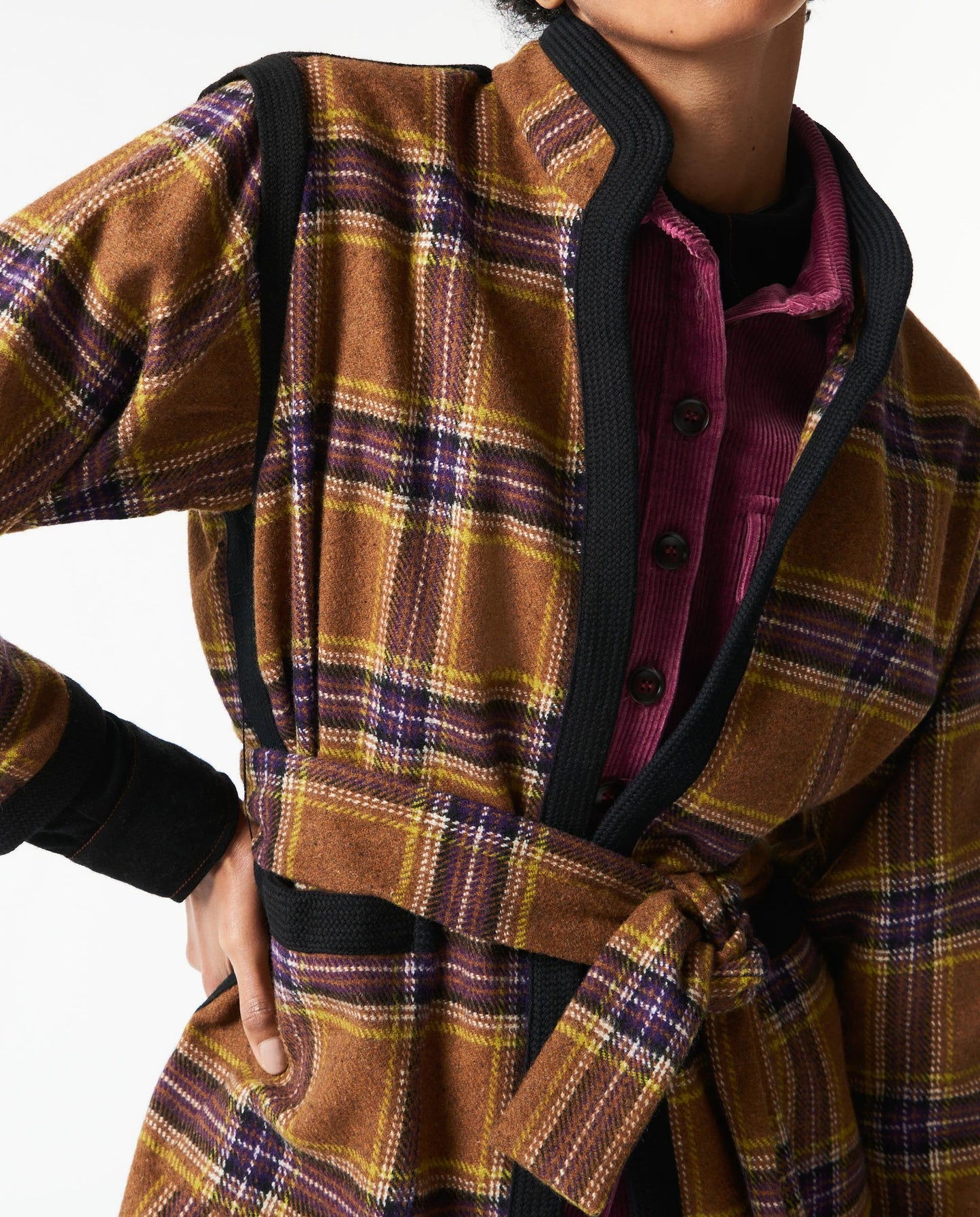 Veste ceinturée Haro