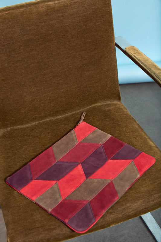 Pochette oversize graphique Isha