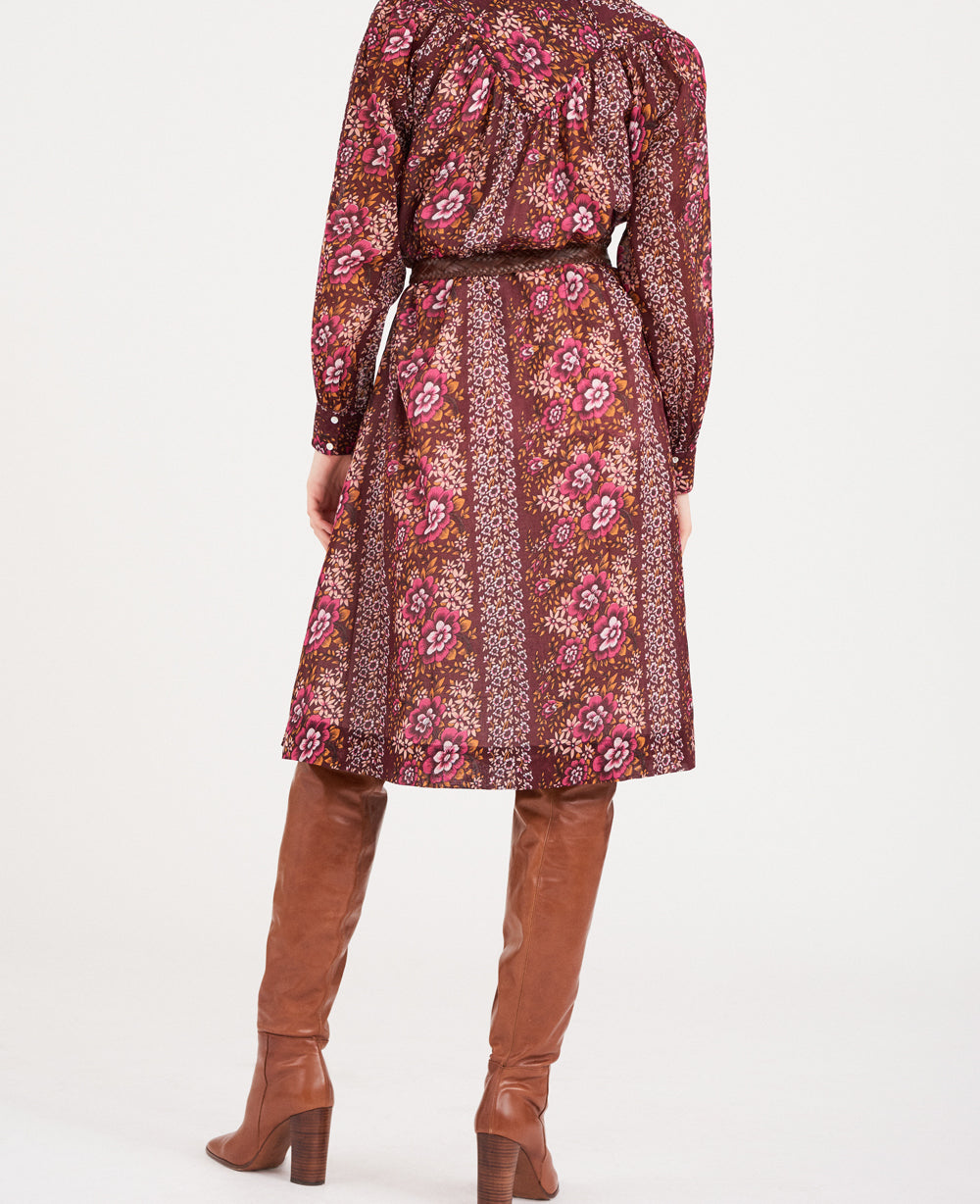 Robe à fleurs Lady