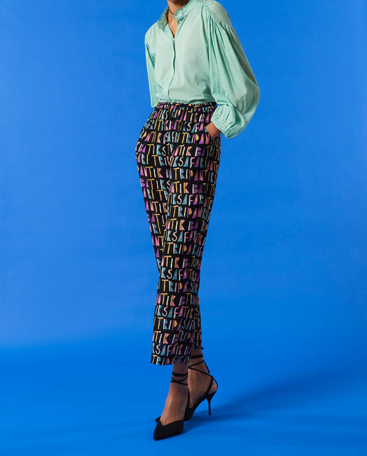 Pantalon imprimé Micky