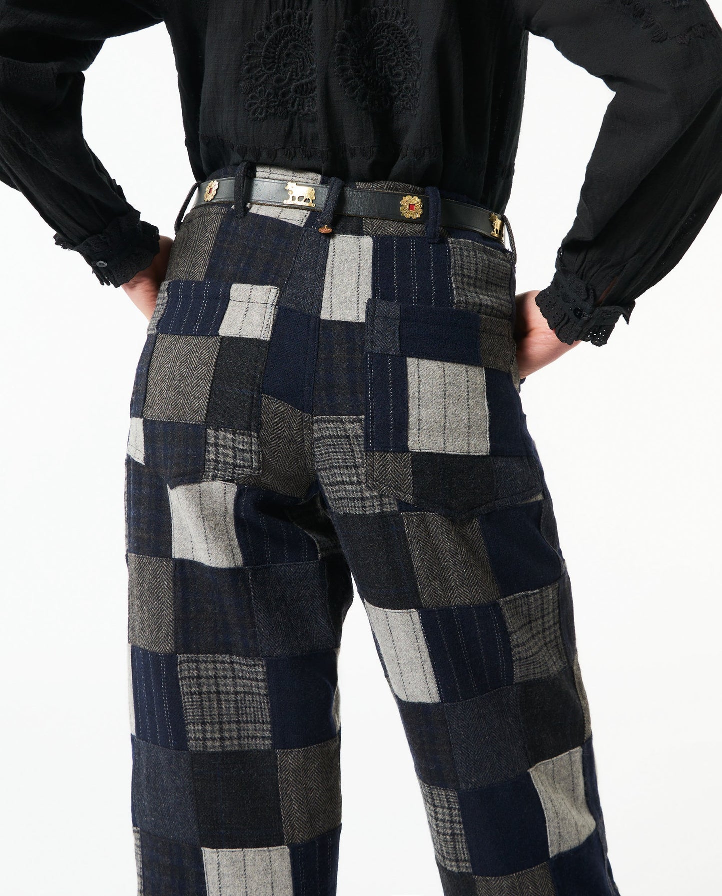 Pantalon patchwork Lami