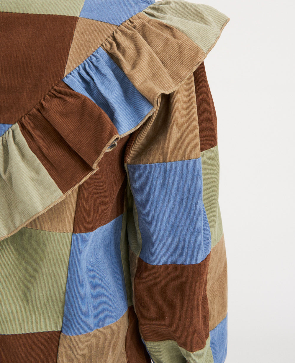 Blouse patchwork Lamo