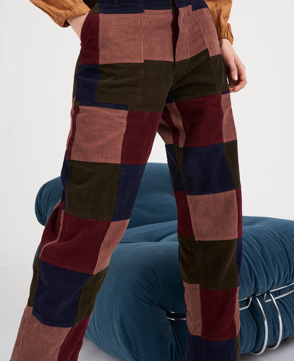 Pantalon patchwork Lamo