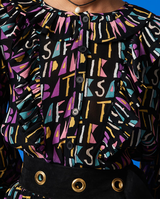 Blouse imprimée Micky