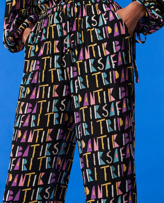 Pantalon imprimé Micky