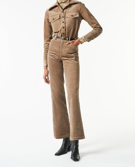 Chemise en velours Moni