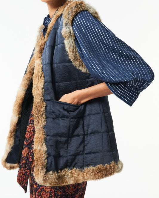 Gilet matelassé sans manches Oda