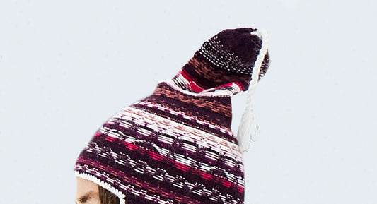 gorro de alpaca peruana
