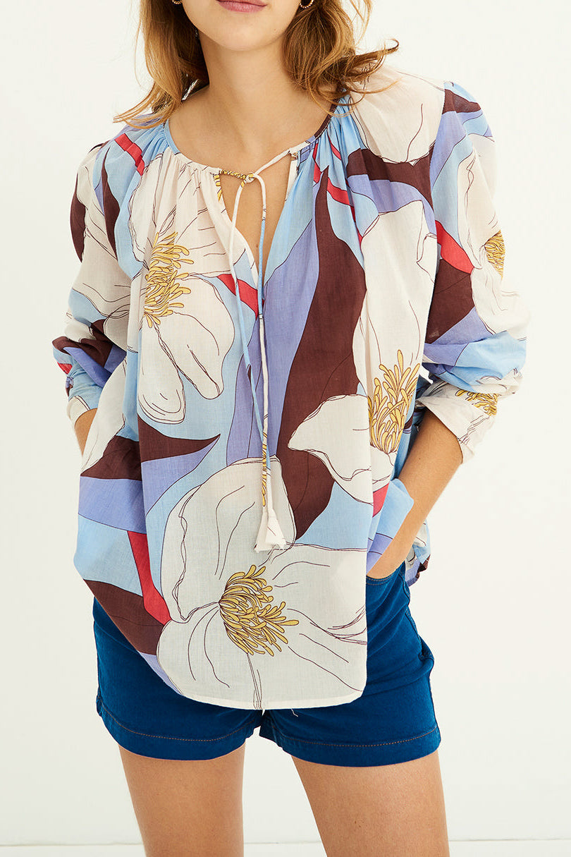 Blouse imprimé Miami