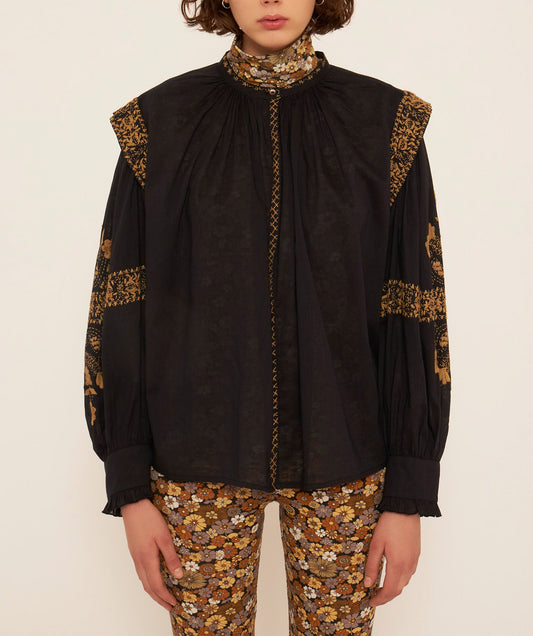Alan embroidered blouse