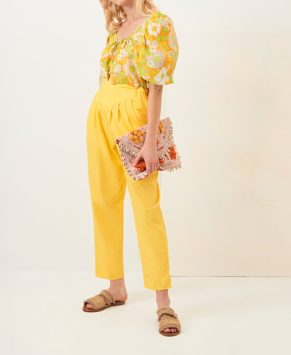 Blouse manches bouffantes Lorette