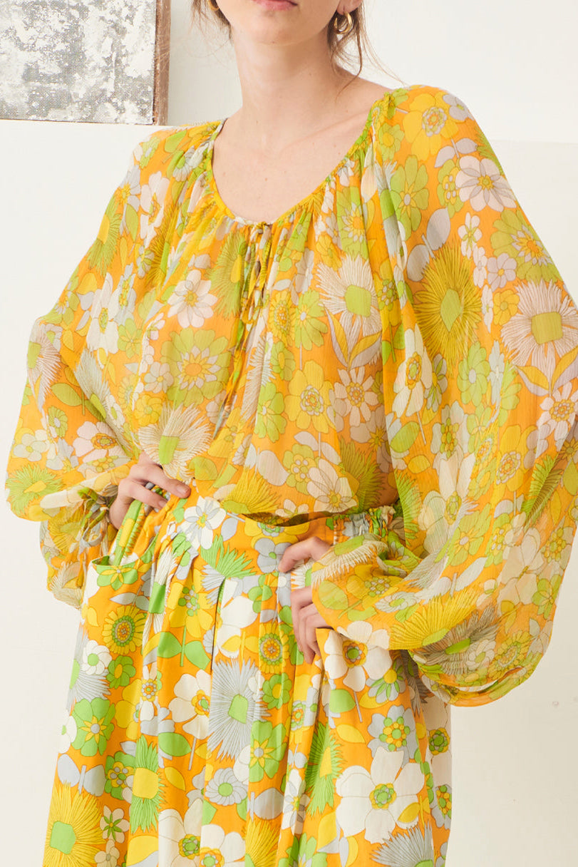 Blouse transparente Lorette