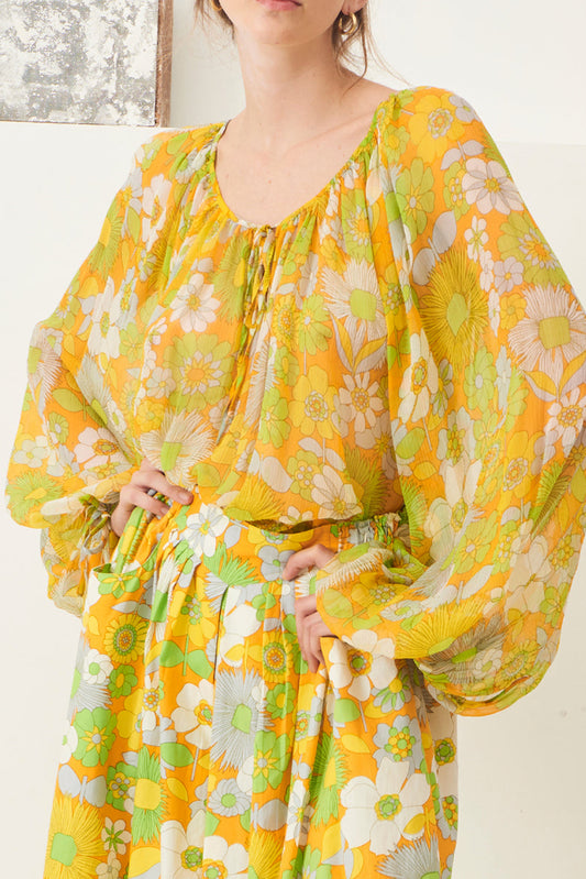 Blouse transparente Lorette