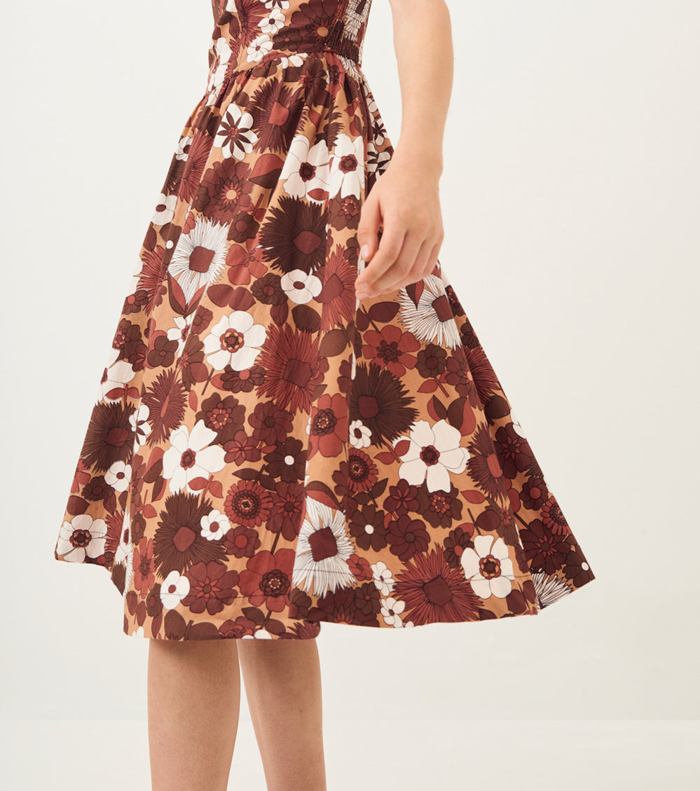 Robe bustier midi Lorette