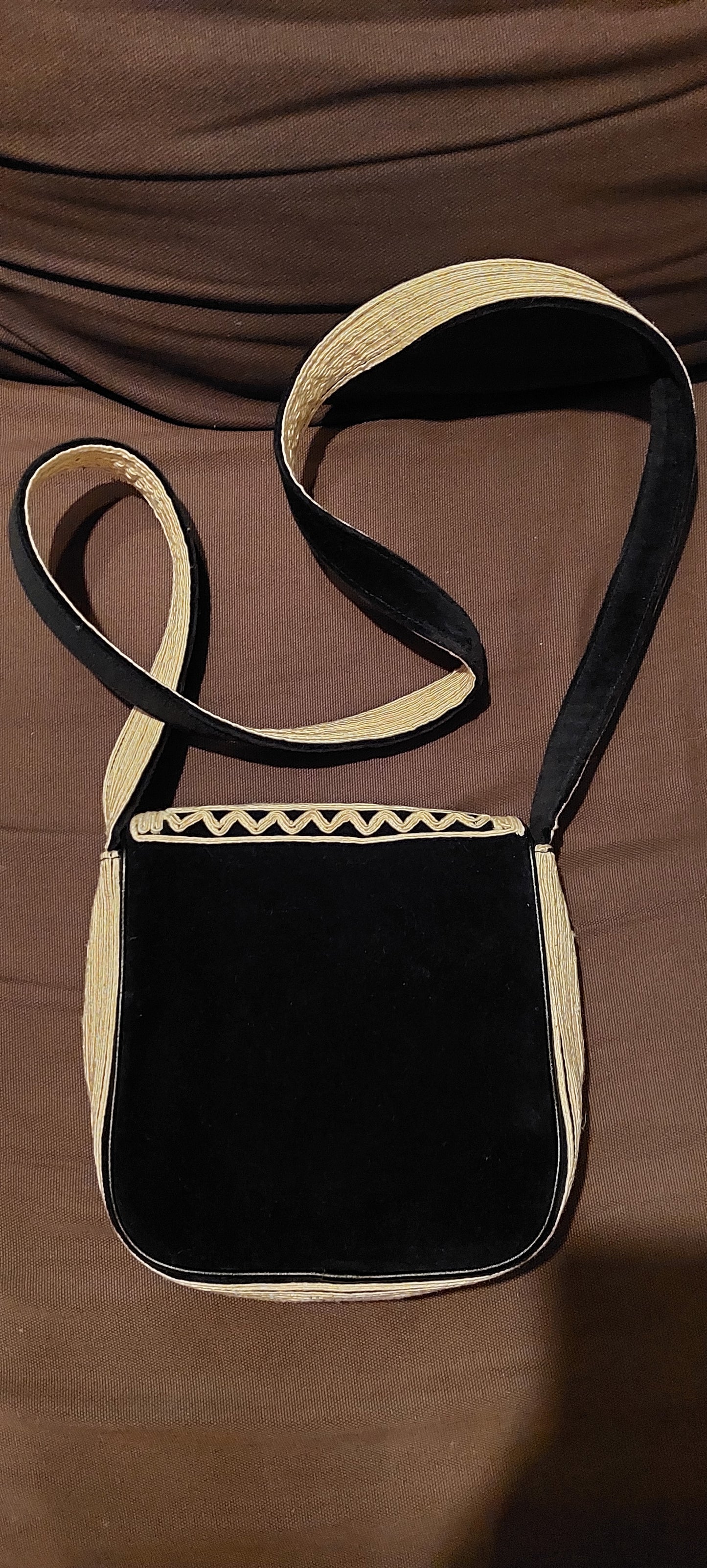 Sac en velours Achile
