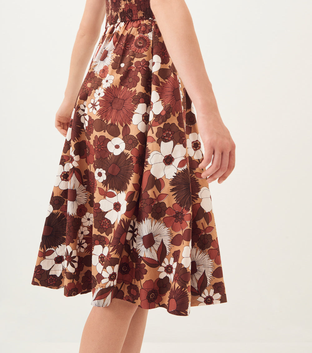 Robe bustier midi Lorette