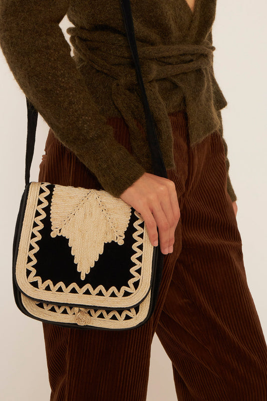 Sac en velours Achile