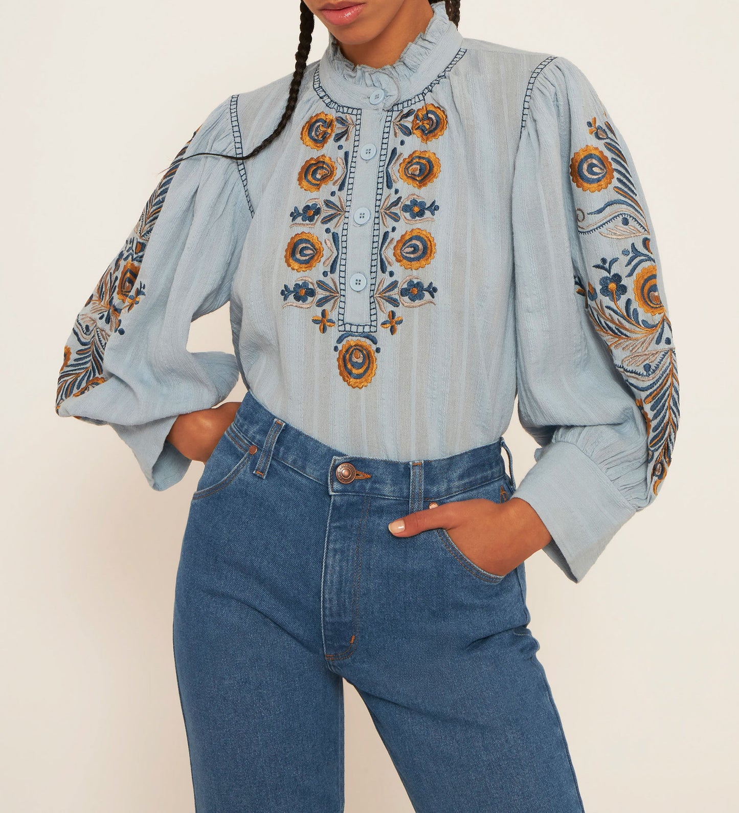 Igor embroidered blouse