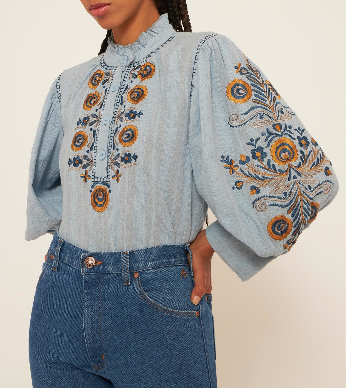Igor embroidered blouse