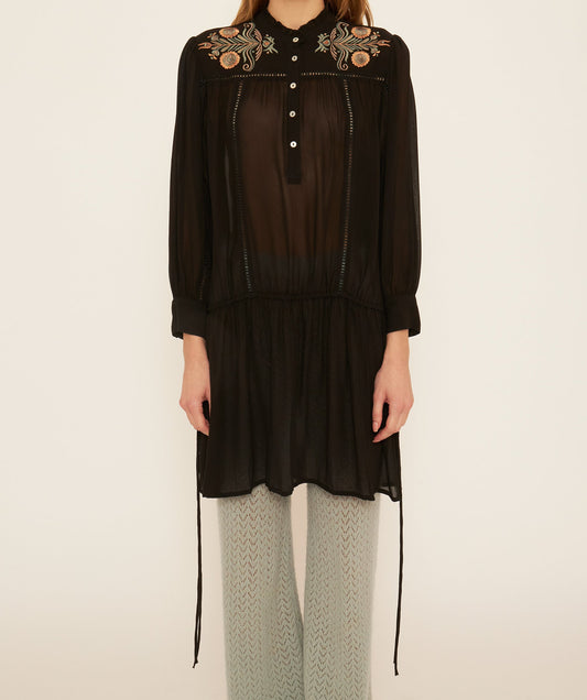 Igor embroidered short dress