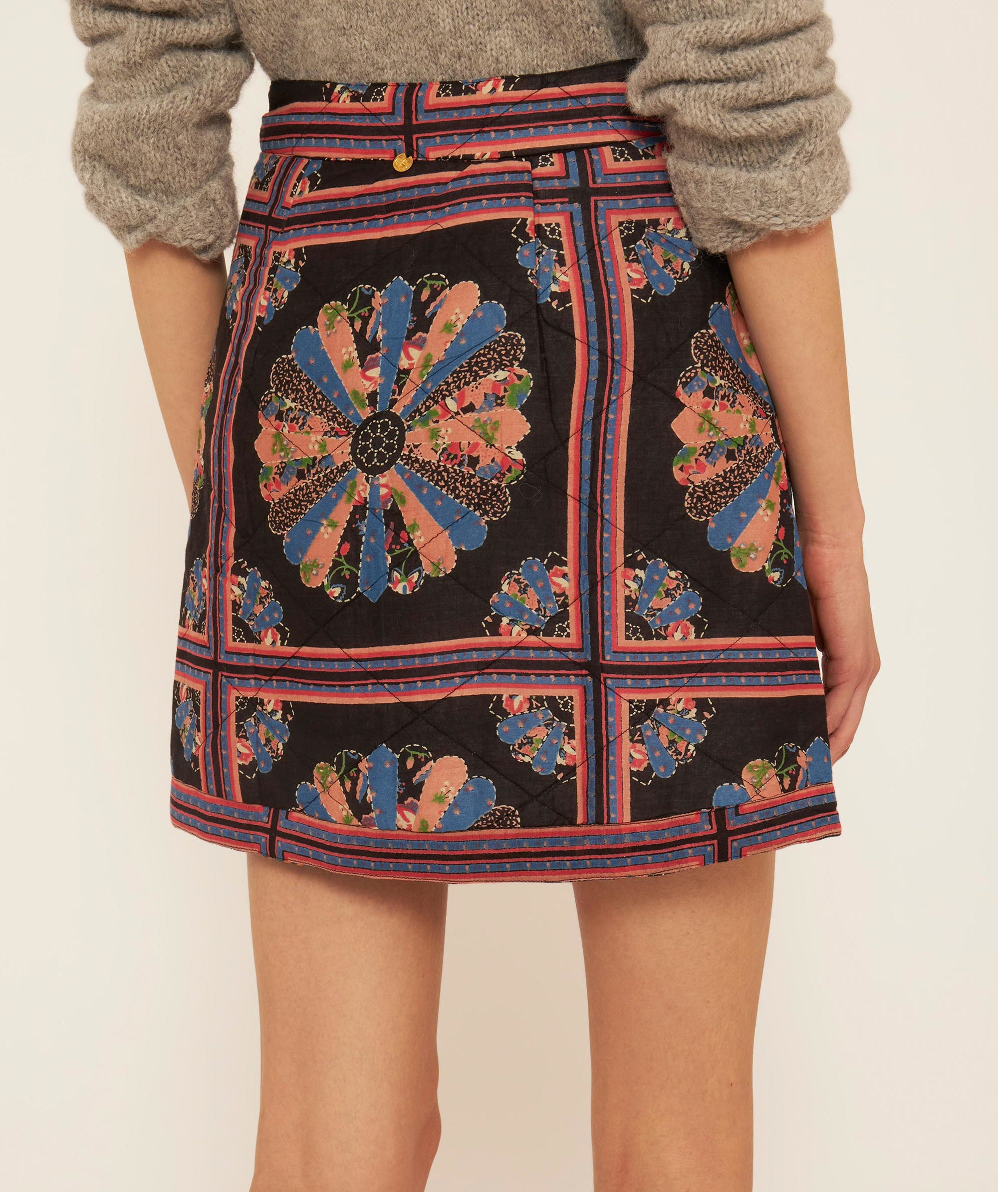 Jupe matelassee Jenny Antik Batik Vintage