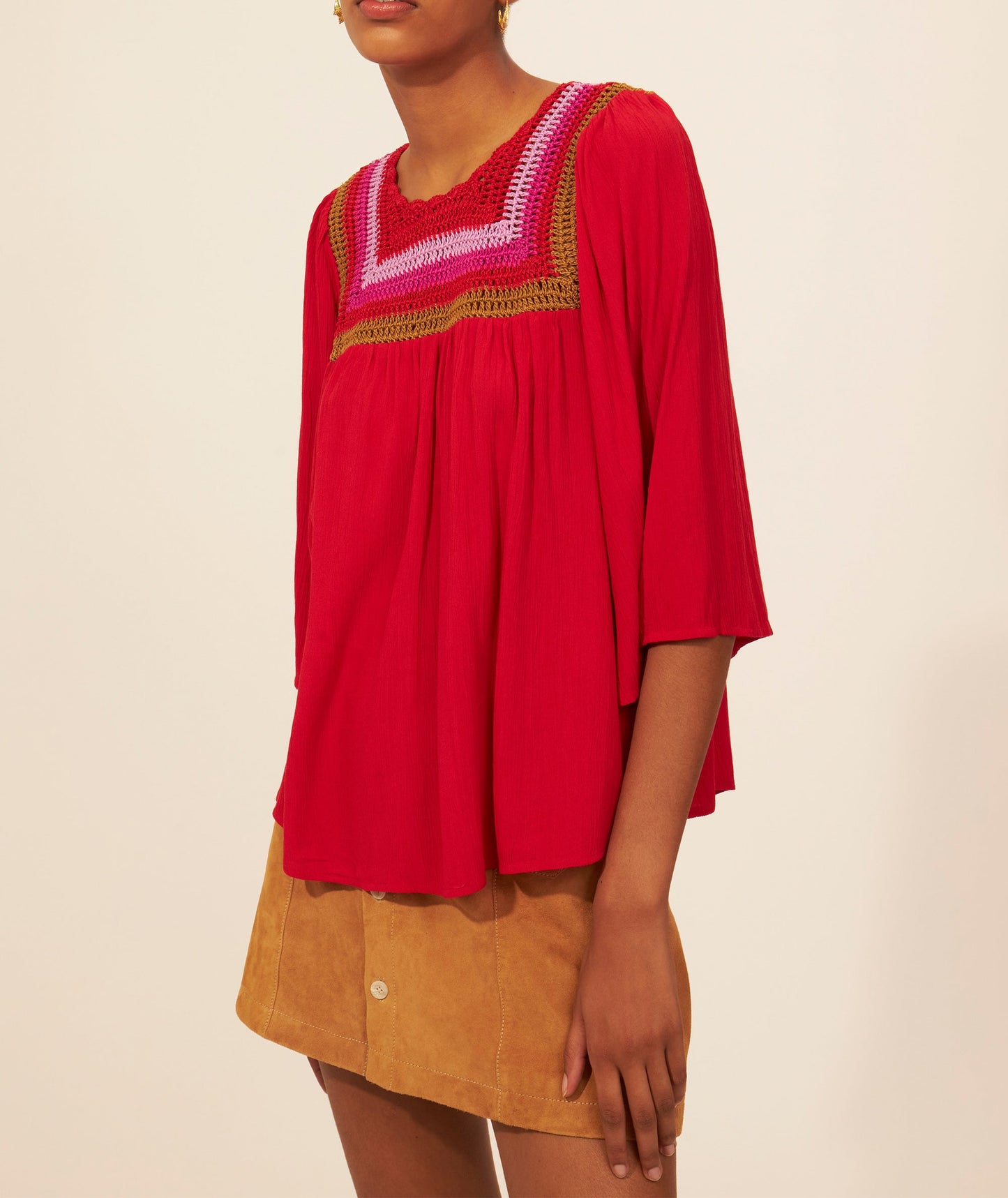 Blouse en crochet Rio