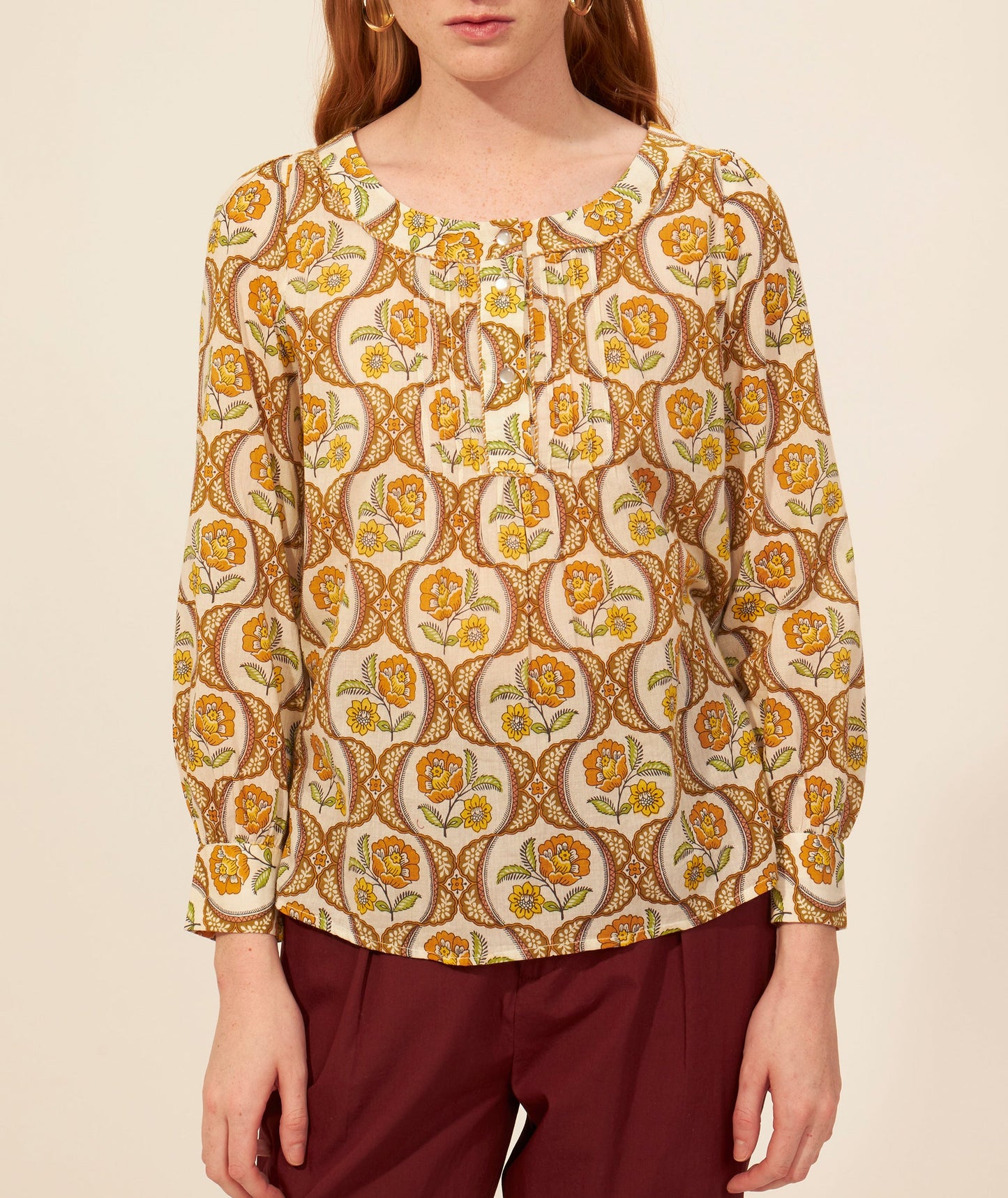 blusa estampada Tanissa