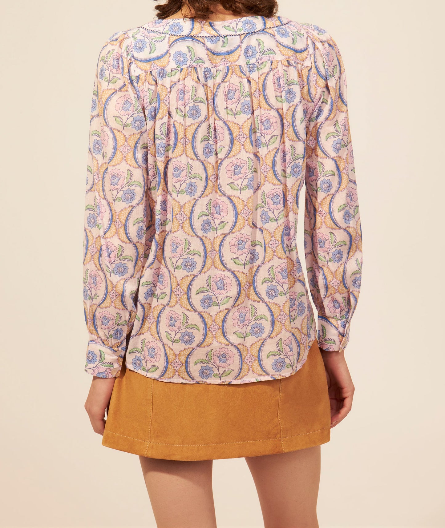 blusa estampada Tanissa